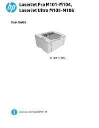 Acoustic values are subject to change. Hp Laserjet Pro M101 M104 Hp Laserjet Ultra M105 M106 Manualzz