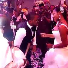 He is also the nephew of nigerian billionaire business woman folorunsho alakija. Dj Xclusive Tinuke S White Wedding Today Photos Celebrities Nigeria