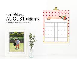 Check spelling or type a new query. Pretty Printable Calendars For August 2016