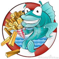 Cartoon Fish And Chips Cartoon Fish Cod Fish Fish And Chips