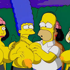 Homer Simpson and Marge Simpson Futa On Male Futanari Anal Sex Penis < Your  Cartoon Porn