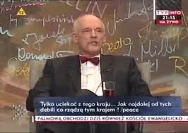 W pewnym momencie dyskusja zeszła na temat adolfa hitlera i południowego tyrolu. Janusz Korwin Mikke Masakracja Mlodego Lewaka Genius