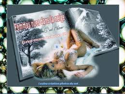 Tout nu dans la neige. Femmes Nues Dans La Neige