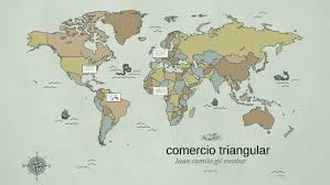 El comercio triangular comenzó en el siglo xvii y se mantuvo hasta el siglo xix, es decir, durante la época colonial. Comercio Triangular By
