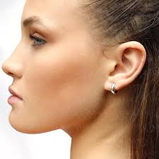 Minimalist Chunky Huggie Hoops • Small Hoop Earrings • Open Hoop Earrings •  Dainty Hoops • Silver Hoops • Huggie Hoop Earrings