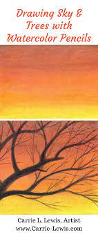 Or you are going to ask again how to color sunset with color pencils? Simple Sunset Color Pencil
