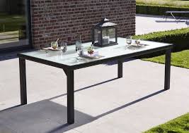 Table D Exterieur Blacksun 8 Places Noir Table De Jardin Salon De Jardin Alu Meuble Jardin