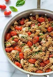 ©2012, television food network, g.p. Caprese Chicken Pasta Ready In 30 Minutes Wellplated Com