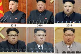 Analysts say north korean dictator kim jong un appears to have lost weight, based on recent photos from the hermit nation. New Suit Glasses And Hair And A Hint Of A New Year Diet North Korea S Brutal Leader Kim Jong Un Has A Makeover And It S Quite A Transformation Uk News Newslocker