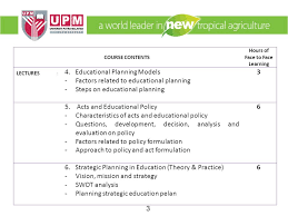 The policy and educational development sector. L1 Faculty Of Education Edu5810 Educational Policy And Planning Ppt Download