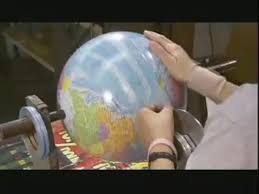 Ever Wonder How World Globes Are Made Watch This Video From The Chicago History Museum About Replogle Globes Inc Based I Replogle Globe Globe Vintage Globe