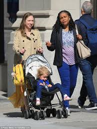 Chelsea victoria clinton is the daughter of bill and hillary clinton. Chelsea Clinton Takes Charlotte To First Day Of Preschool Express Digest