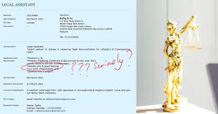 Nurses can give the council their email address by emailing: Ad Looking For Good Looking Female Lawyer Was Honest Mistake M Sian Law Firm Mothership Sg News From Singapore Asia And Around The World