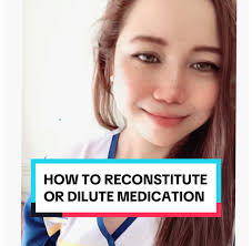 Nursing Lesson: How to Reconstitute and Dilute Medications