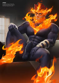 endeavor (boku no hero academia) drawn by appas | Danbooru