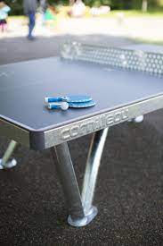 Ruedas de transporte de 75mm con freno. Masa Tenis Cornilleau Park Gri Sporturi Mese Tenis Exterior Echipament Tenis De Masa 0377 100 944