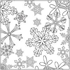 Simply splash them with color, use them as window decoration, start a new snowflake craft, or teach your children about snow crystals. Free Printable Winter Dibujo Para Imprimir Winter Snowflake Coloring Pages Dibujo Para Imprimir