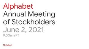 Watch a webcast of the 2021 annual meeting here. 2021 Annual Meeting Of Stockholders Youtube