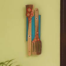Maybe you would like to learn more about one of these? Exclusivelane Desert Spatulas Hand Painted Wall Decor Hanging In Mango Pine Wood Kitchen Wall Hanging Decor For Living Room Bedroom Home Decoration Wall Decoration Items Wall Decore Home Decor Amazon In