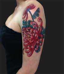 10 Fresh Chrysanthemum Tattoos Red Chrysanthemum Florets Chrysanthemum Flowertattoo Tattoos Chrysanthemum Tattoo Flower Tattoo Tattoos