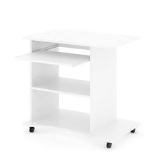 Makeup storage and organization ikea lack shelf unit malm. Vicco Laptoptisch Computertisch Harm Tisch Burotisch Buro Schreibtisch Rollbar Weiss Online Kaufen Otto
