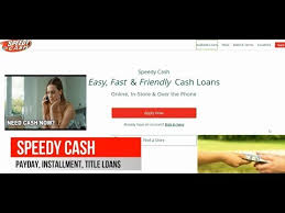 Speedy Cash Online Loans Check Cashing Line Of Credit Locations Near Me Youtube