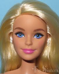 2023 Barbie Budget 65th Anniversary White Stripe Dress Doll (HTH66)