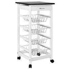Ikea quality furniture at affordable prices. 4 Tier White Kitchen Storage Trolley Kitchen Storage Trolley