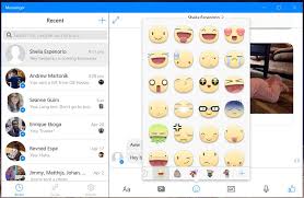 Try the latest version of messenger for desktop 2015 for windows. Hands On With The New Facebook Messenger For Windows 10 Windows Central