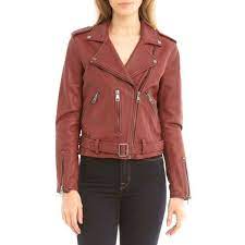 Women S Bagatelle Leather Biker Jacket 299 Liked On Polyvore Featuring Outerwear Jackets Paprika Real Clothes Design Leather Biker Jacket Biker Jacket