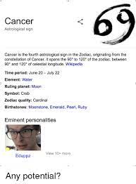 Cancer traits, relationships, sexuality & more. 69 Cancer Astrological Sign Cancer Is The Fourth Astrological Sign In The Zodiac Originating From The Constellation Of Cancer It Spans The 90 To 120 Of The Zodiac Between 90 And 120