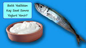 balik yedikten kac saat sonra yogurt yenir saglik haberleri yogurt balik saglik