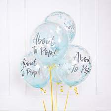 Maybe you would like to learn more about one of these? Oh Baby Blue Party Balloons About To Pop Baby Shower Balloons Baby Shower Party Supplies Party Pieces