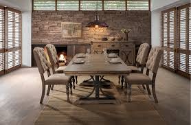 Driftwood 5 Piece Dining Set With Tufted Chairs Metropolitan 5 Piece Dining Set Tufted Chair Dining Set