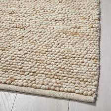 Mini Pebble Wool Jute Rug Natural Ivory Jute Wool Rug Natural Rug Jute Rug