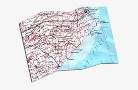 Includes descriptive indexes to points of interest, and indexed table of recreation areas. North Carolina Roadmap Road Map Folded Png 605x455 Png Download Pngkit