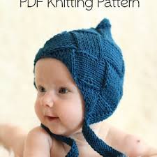 PATTERN Yarra Bonnet Knitting PDF (baby