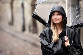 Black hair is the darkest and most common of all human hair colors globally, due to larger populations with this dominant trait. Blue Eyed Woman In Black Hood In Rain Stock Photo Picture And Royalty Free Image Image 75789356