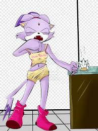 Blaze the Cat Amy Rose Sonic the Hedgehog Pajamas, Cat, purple, comics png  | PNGEgg