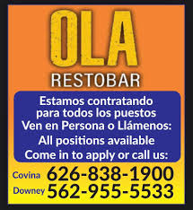 Mexican restaurants latin american restaurants american restaurants. Ola Restobar Home Covina Menu Prices Restaurant Reviews Facebook