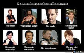 A Team Meme Google Search Best Zombie Zombie Apocalypse Survival Survival
