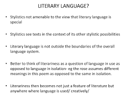 We add new titles regularly. Ppt Is There A Literary Language Powerpoint Presentation Free Download Id 3140667