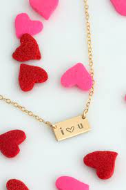 You want to be sure to get the right necklace or the right flowers or the right brand of chocolates. Personalized Valentines Day Necklace Gift For Her Personalized Jewelry For Her Valen Valentine Gifts Valentines Day Gifts For Her Best Valentine S Day Gifts