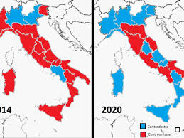 Generalmente, per delineare i confini vengono usate dei colori diversi per distinguere le regioni. La Mappa Delle Regioni Dopo Il Voto In Emilia Romagna E In Calabria Ilgiornale It
