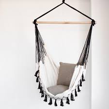 Perfect for porch deck or any backyard or cabin a hammock chair is the perfect place to relax with a book and enjoy the outdoors. Tassels Hammock Chair Hanging Swing Usage Indoor Garden Patio Tree Chinese Factory Dirrect Sales Buy Hanging Swing Hammock Chair Indoor Outdoor Baby Hanging Swing Chair Tassels Hammock Chair Product On Alibaba Com