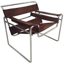 vintage early original marcel breuer wassily chair for knoll in brown leather 인테리어 가죽