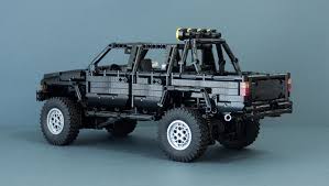 lego technic toyota hilux n40 by rm8 mod back to the future lego technic lego lego cars