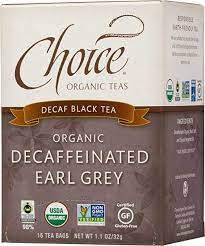 Choice Organic Teas Black Tea Decaffeinated Earl Grey 16 Count Pack Of 6 Amazon Com Grocery Gourmet Food Organic Teas Organic Black Tea Decaffeinated
