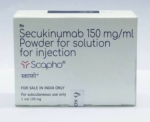 Secukinumab 150 Mg/Ml Powder For Solution For Injection Scapho, Packaging Size: 1 Vial at best price in New Delhi