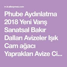 Phube Aydinlatma 2018 Yeni Varis Sanatsal Bakir Dallari Avizeler Isik Cam Agaci Yapraklari Avize Cilasi Bar Salon Isik On Sale At Reaso Avizeler Avize Sanatsal